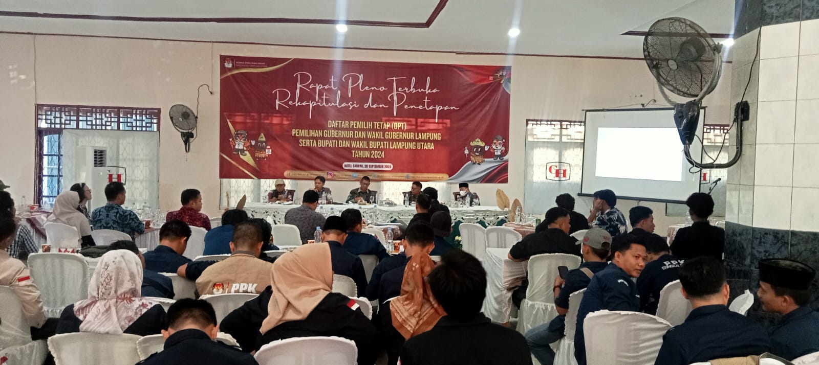 DPT Pilkada tahun 2024 di Lampura berjumlah 470.052