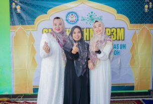 Maulidah Zauroh: mari kita menangkan pasangan NONA untuk tubaba lebih baik lagi.