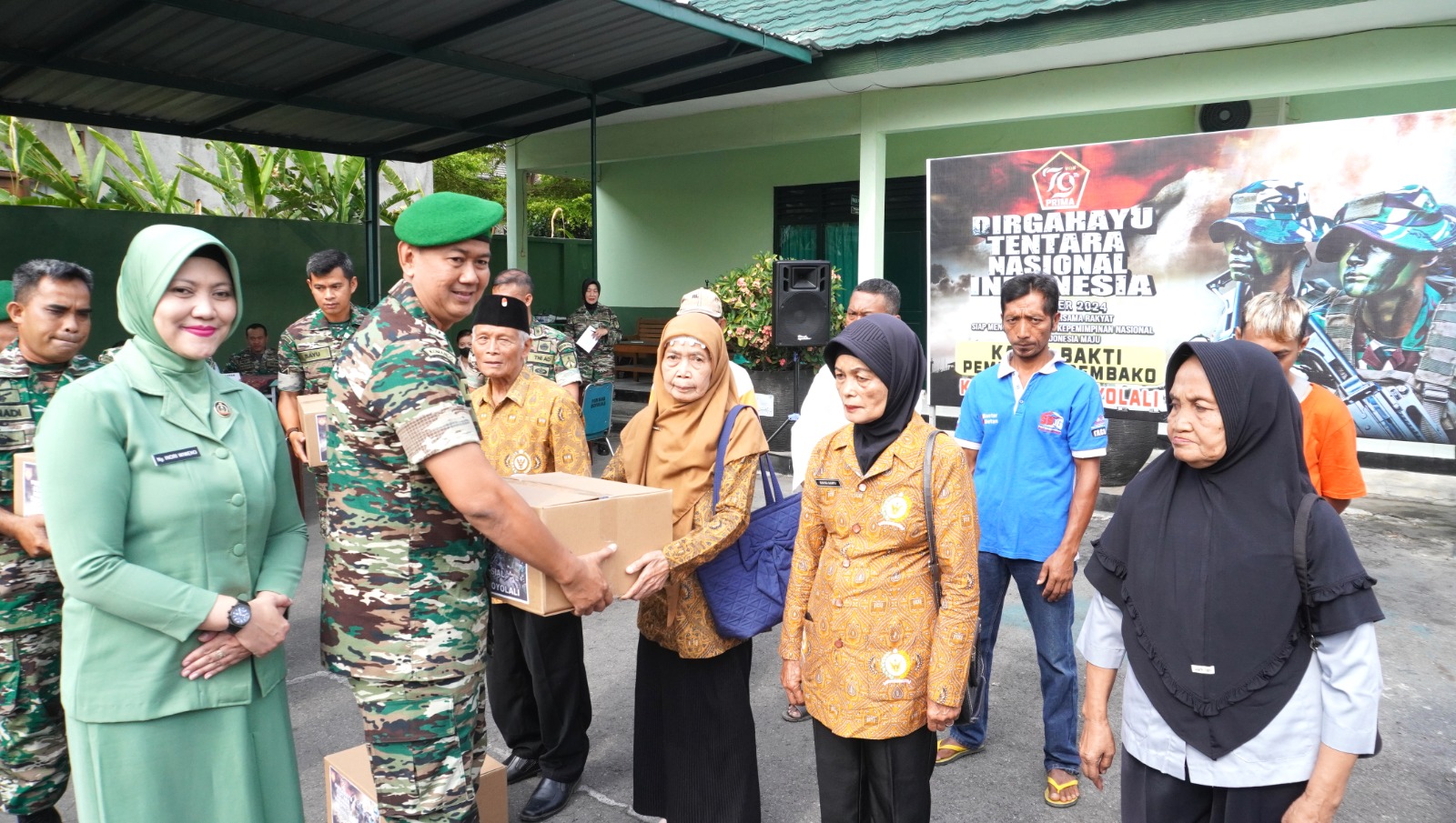 Semarakkan HUT TNI Ke-79,Kodim Boyolali Gelar Berbagai Bakti Sosial