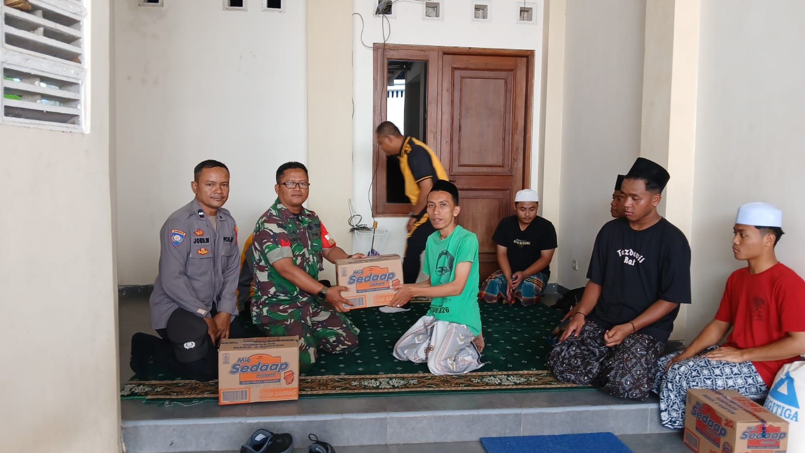 Silaturahmi Babinsa Dan Bhabinkamtipmas Simo di Ponpes Rodatul Maarif