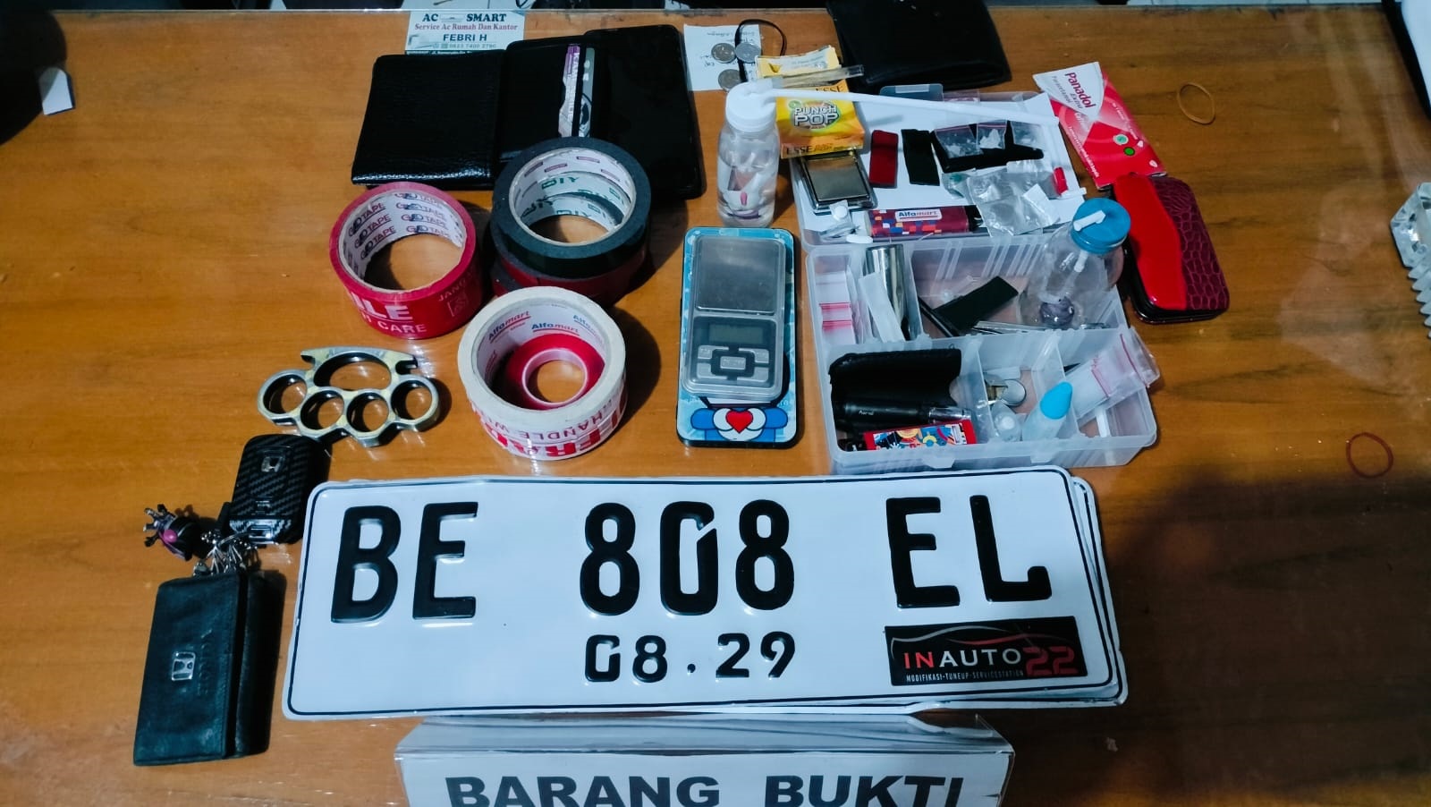 Aniaya dan Rampas HP Penggendara Motor, Dua Resedivis Narkoba di Bandar Lampung Ditangkap
