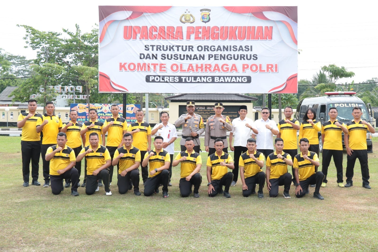 Polres Tulang Bawang Gelar Upacara Pengukuhan KOP, Berikut Tujuan dan Strukturnya