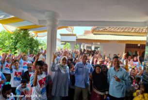 Kampanye tatap muka itu diinisiasi oleh tim Laba laba