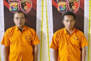 Tekab 308 Polres Tulang Bawang Tangkap Dua Pelaku Curas, AKP Indik: Semuanya Warga Terbanggi Besar