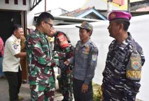 Dandim Bersama Kapolresta Cilacap Cek Kesiapan TPS Menjelang Pilkada 2024