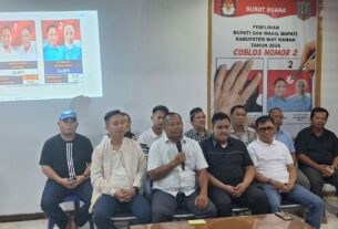 Pasangan Ali Rahman- Ayu Asalasiyah Menangi Pilkada Way Kanan Versi Hitung Cepat Rakata