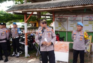 Polres Tulang Bawang Kerahkan Ratusan Personel Amankan Kampanye Akbar di Lapangan Ethanol