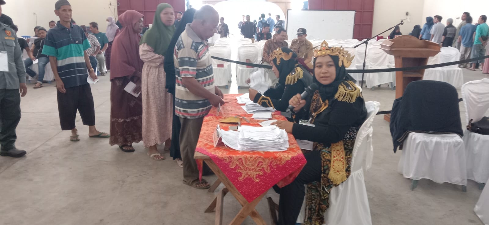 Simulasi Pemungutan dan Penghitungan Suara Digelar Di TPS 09 Desa Cepogo Boyolali