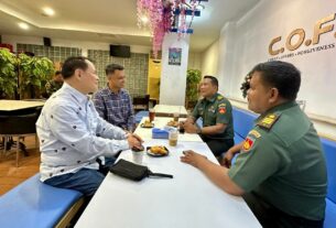 Ada Pertemuan Ada Perpisahan, Danramil Lama Dan Danramil Baru Bertemu Dengan Tokoh Agama Untuk Perpisahan Dan Perkenalan
