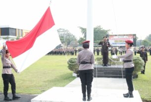 Pimpin Upacara Peringatan Hari Ibu Ke-96 Tahun 2024, AKBP James: PHI Milik Kita Semua