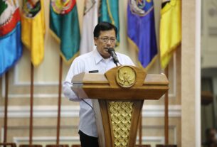 Rakor Swasembada Pangan Provinsi Lampung 2024, Pj. Sekdaprov Fredy Paparkan Peningkatan Produksi Padi Selama 4 Tahun Terakhir