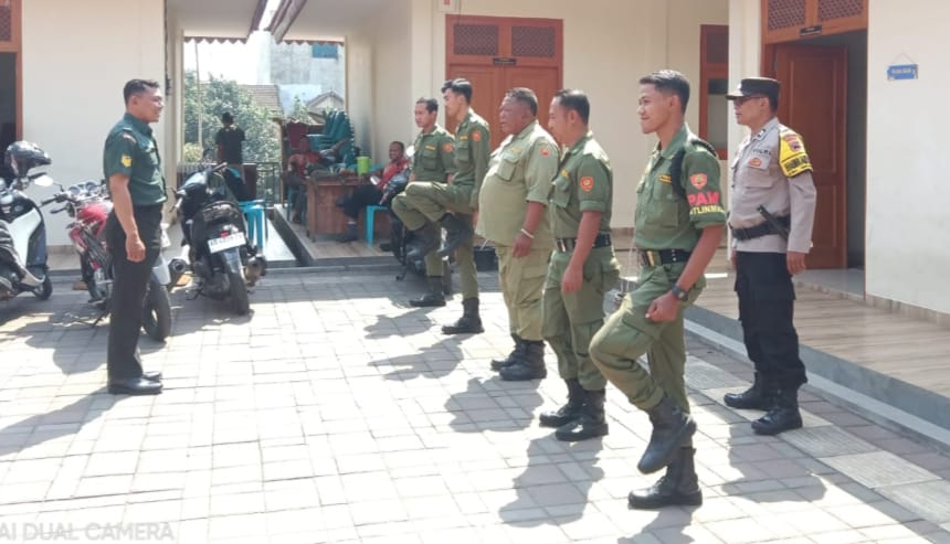 Serka Fajar : Melalui Latihan PBB Langkah Nyata Tingkatkan Kedisiplinan Dan Loyalitas Anggota Linmas