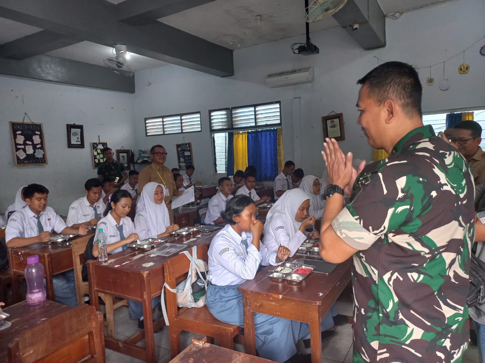 Dandim Boyolali Hadiri Grand Opening Central Kitchen Badan Gizi Nasional di Ngemplak Boyolali