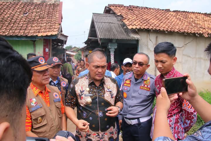 Intensitas curah hujan Cukup Tinggi, Pj. Bupati Lampura Tinjau Titik Rawan Banjir