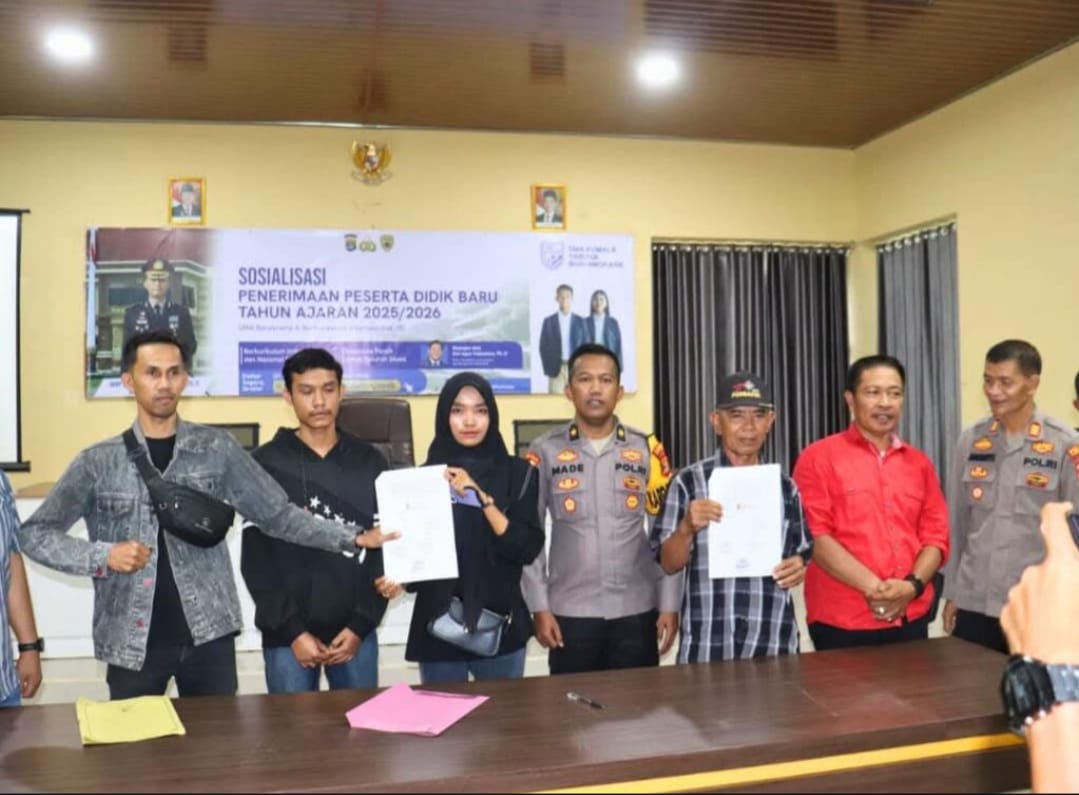 Mediasi Dua kelompok Warga dari dua Kabupaten berakhir dengan Damai