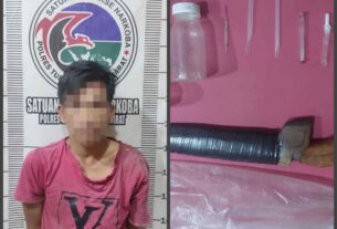Pamer nyabu di Facebook, seorang pria ditangkap Sat Resnarkoba Polres Tulang Bawang Barat
