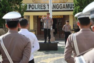 Pimpin Apel Perdana Tahun 2025, Ini Pesan Penting Kapolres Tanggamus