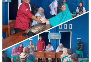 37 Warga Desa Bumi Agung marga terima bantuan BLT DD