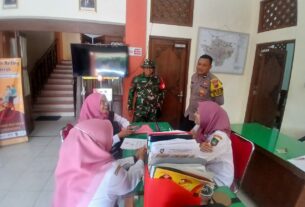 Inilah Bukti Nyata Keharmonisan Tiga Pilar, Babinsa, Bhabinkamtibmas dan Aparat Kelurahan Kratonan