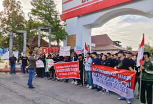 Ratusan pemuda Sragen nyatakan dukung RUU TNI