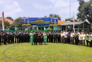 Sambut Pejabat Dandim Baru, Kodim 0735/Surakarta Gelar Tradisi Satuan