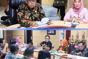Sekda Lampura Pimpin Rapat Pemaparan Hasil Evaluasi Reformasi Birokrasi