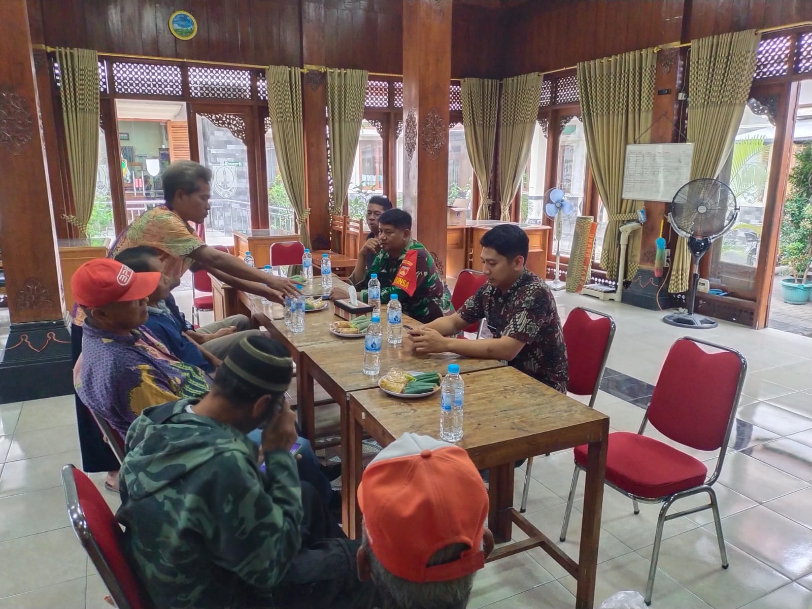 Babinsa Tipes Adakan pembinaan Jaring Teritorial