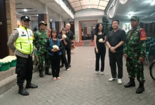 Pengamanan Ibadah Jumat Agung, Sinergitas TNI-Polri Ciptakan Kondusifitas Wilayah Surakarta