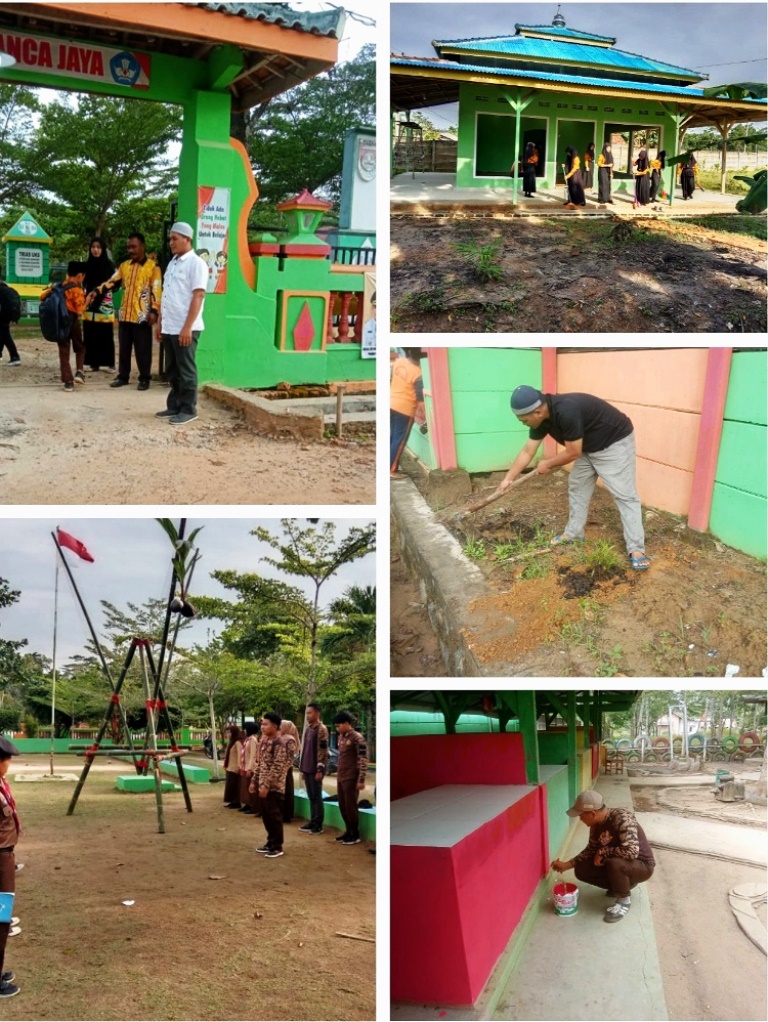 Tanam Sawit di Sekolah, SDN 3 Panca Jaya Dorong Kemandirian dan Edukasi Lingkungan 
