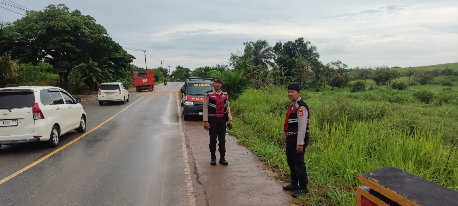 Satgas Preventif Operasi Ketupat Krakatau 2025 Polres Tulang Bawang Gelar Patroli Dialogis di 6 Lokasi Berbeda